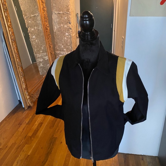 Very Rare brand NEW without tags Valfré Anxiety Levels black Bowler Jacket Sz S - Picture 8 of 16